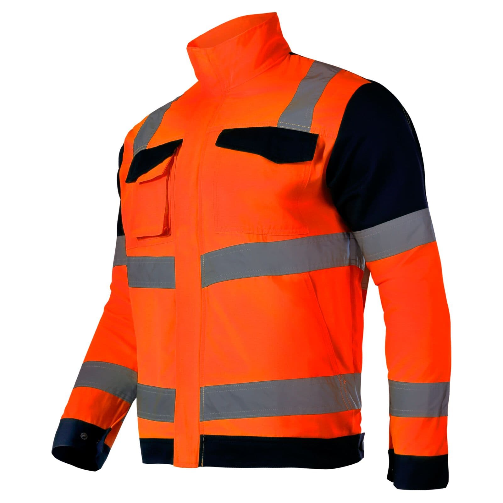 Premium varnostna jakna Lahti Pro, oranžna, 2XL