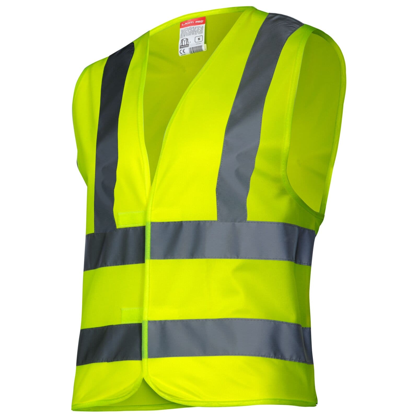Reflektivni varnostni jopič Lahti Pro, rumen, 4 pasovi, 2XL