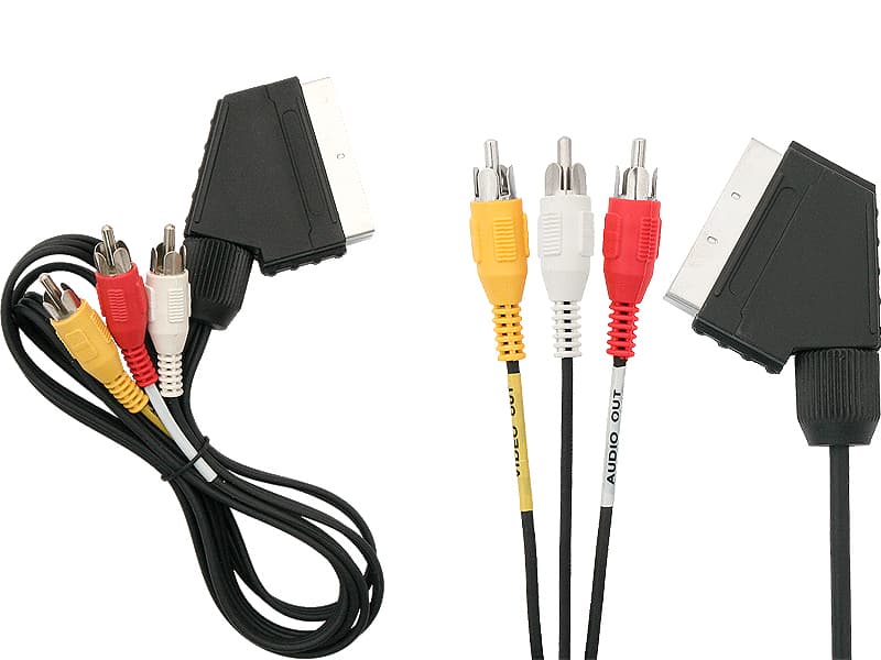 Blow Euro AV kabel 3x RCA (M) na Euro (M), 1,5 m