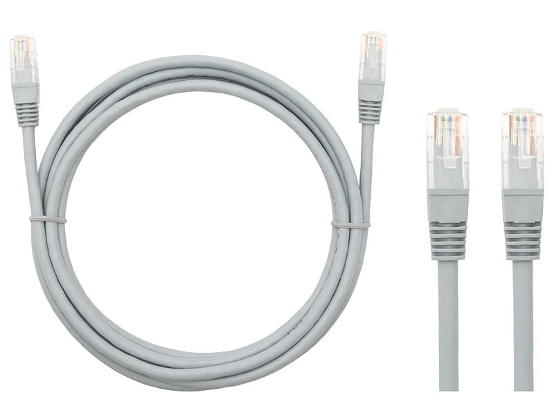 Blow Omrežni kabel Patchcord UTP Cat.5e, 3m, siv