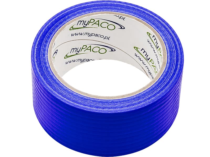 Srebrni lepilni trak Blow myPACO DUCT BLUE, 48/25m