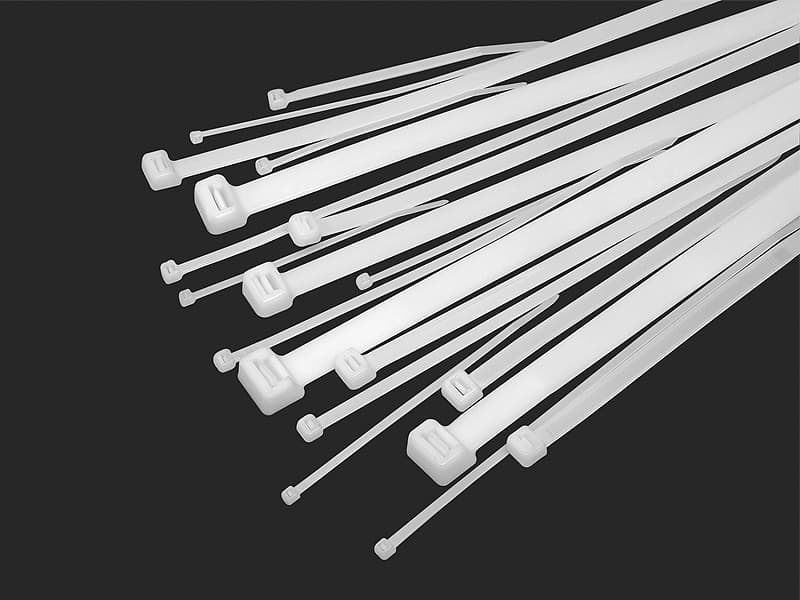 Blow 41-033# kabelska obloga, 5,5x400mm, bela, 100 kos.