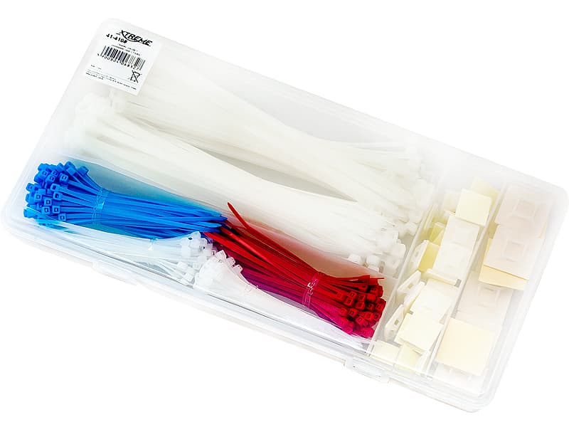 Blow Op 41-410# Vezice za kable s samolepilnimi podstavki, komplet (CT490C)