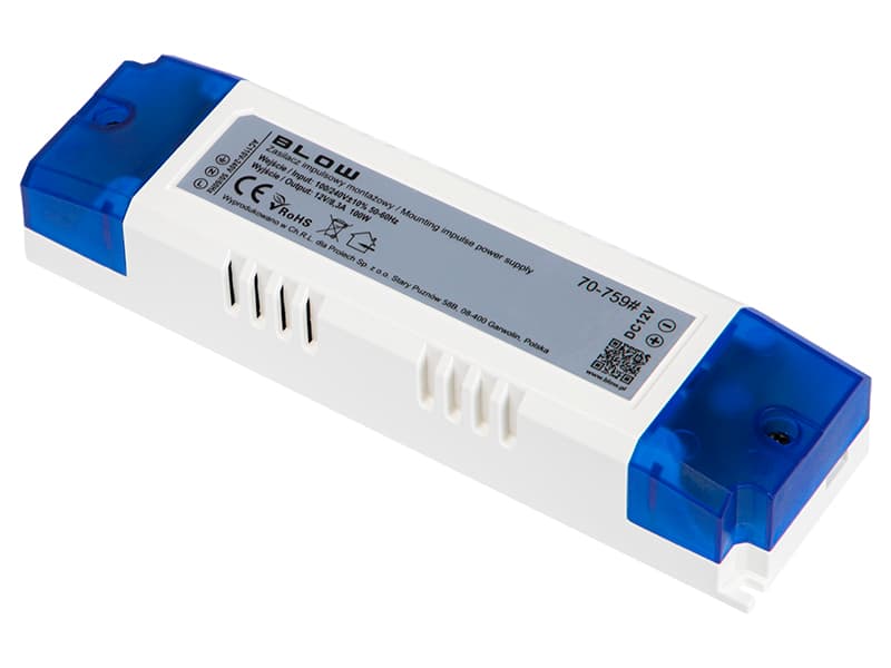 Napajalnik Blow 12V/8.3A 100W impulsni plastični