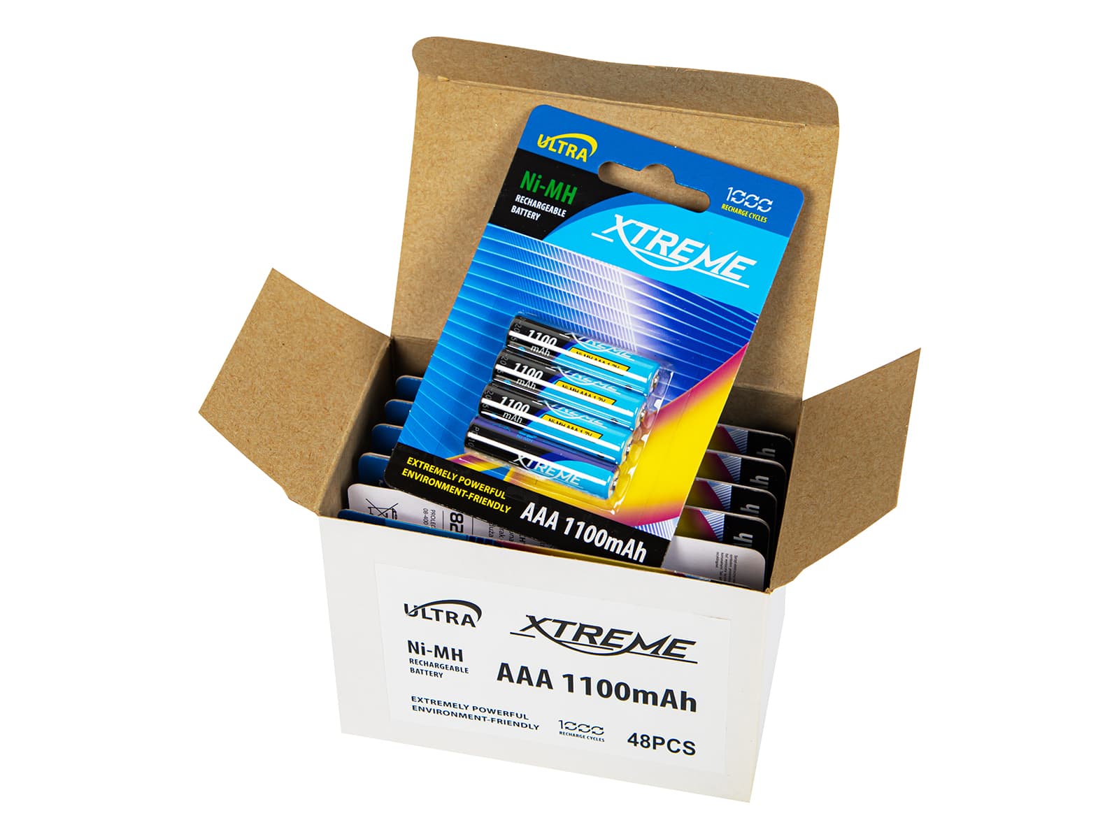 Baterije Blow Ni-MH AAA R3 1100mAh Xtreme, 12 kos (blister)