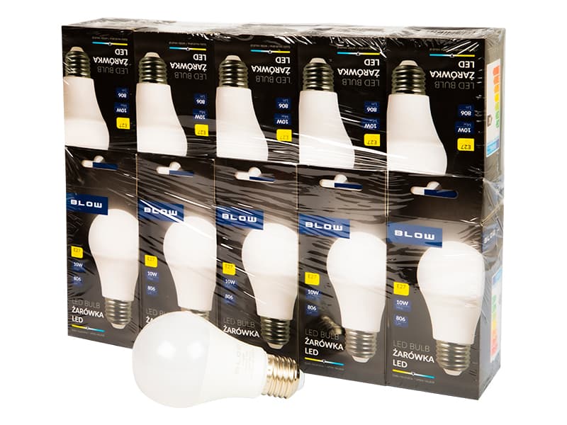 Blow LED žarnica E27 10W A60 230V nevtralna (10 kos)