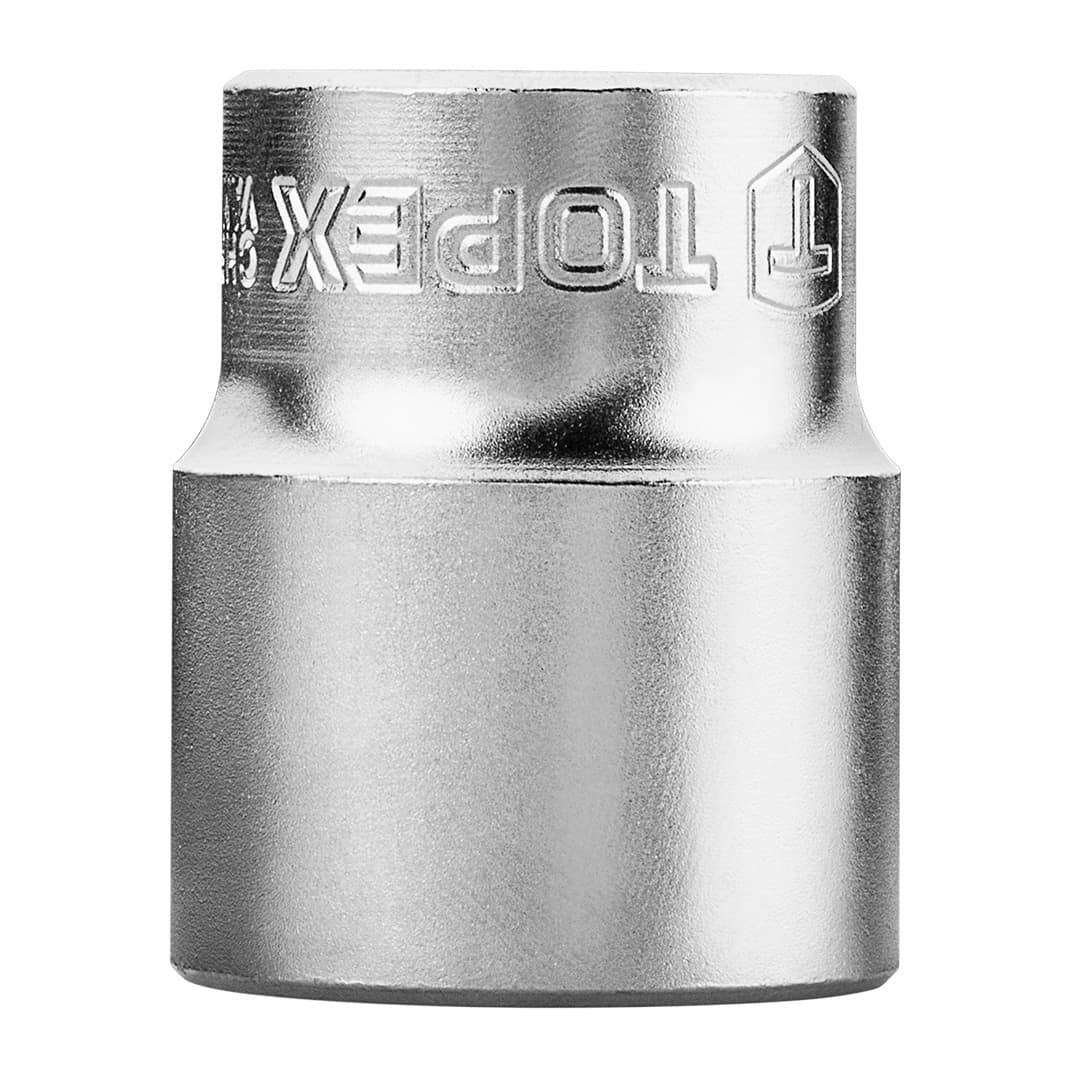 TOPEX nasadni ključ 1/2", 6-kotni, 22 mm