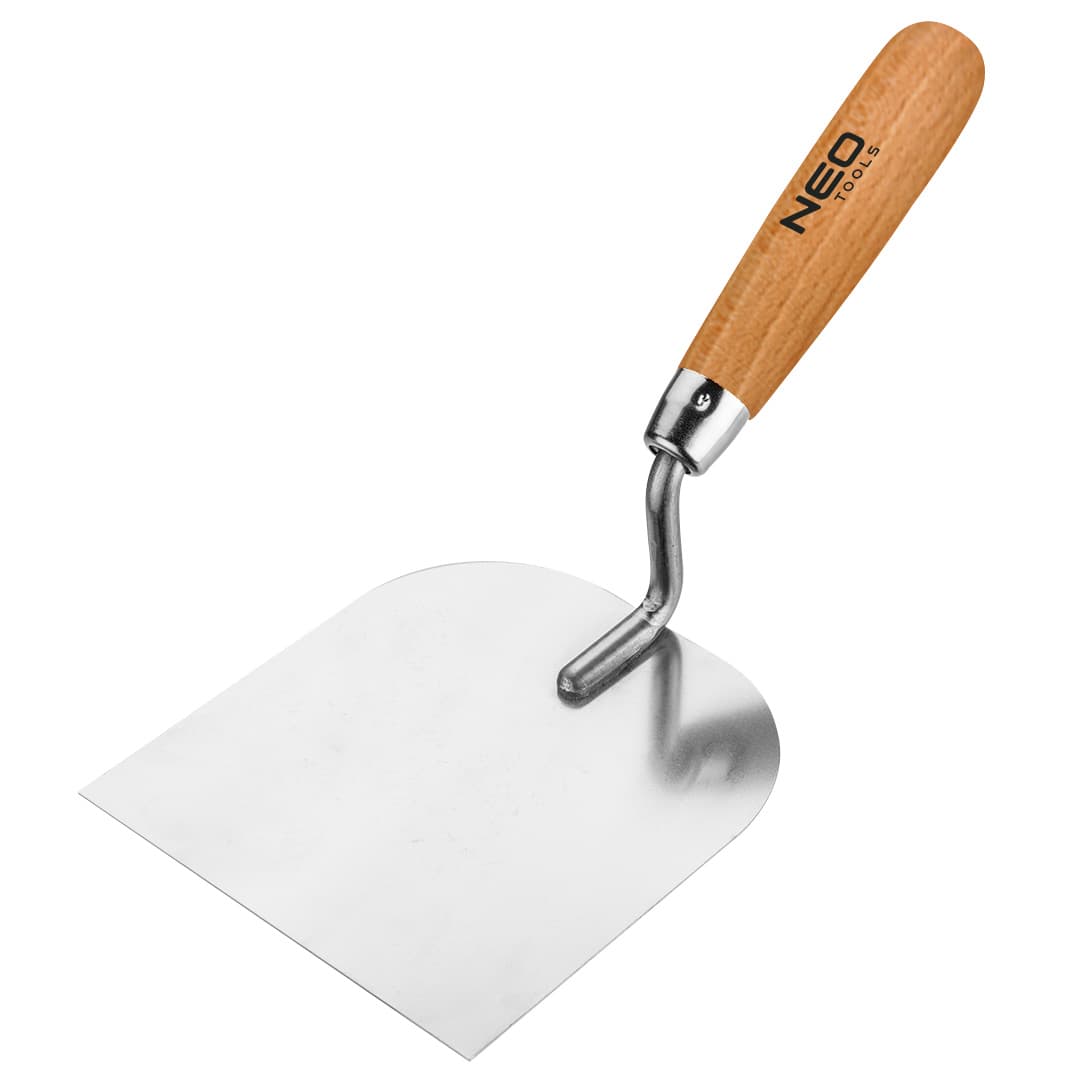 NEO TOOLS Podkovasta lopatica za omete 120 mm, nerjaveče jeklo